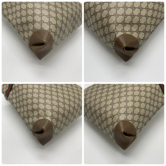 Gucci GG Marmont Sherry Large Tote Canvas Ophidia Shoulder Bag Handbag - Picture 14 of 14